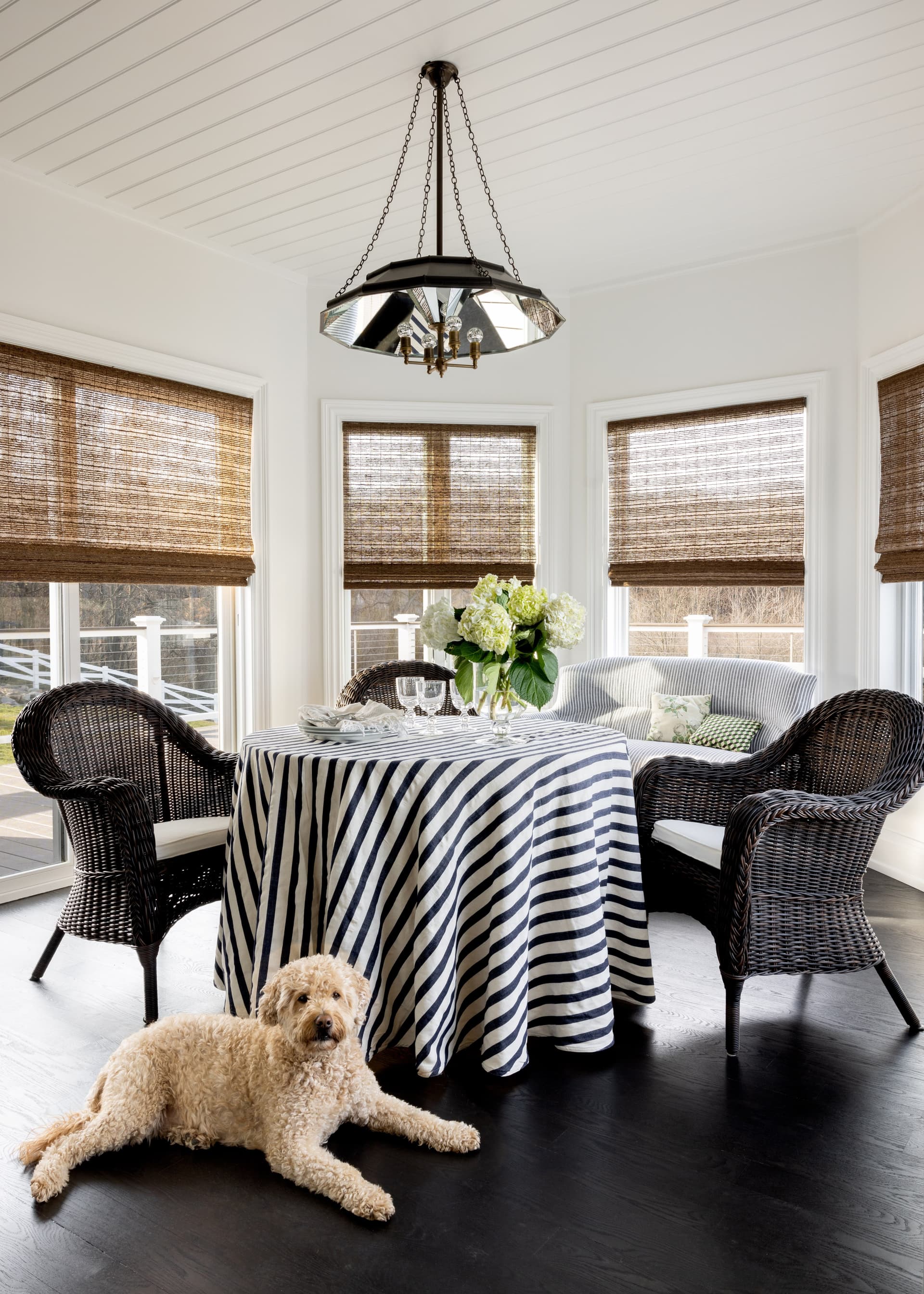 A Creative Transforms Her 2000's-era House into a Chic Exemplar of Tradition